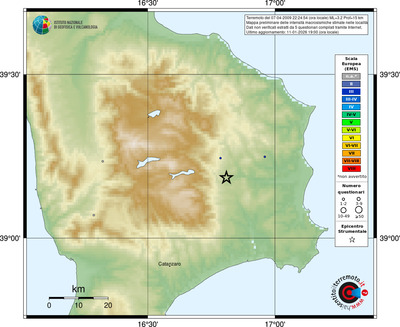 Mappa EMS - località