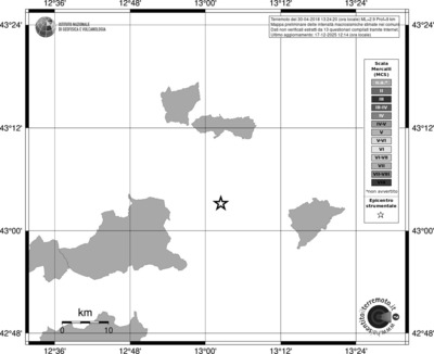 Mappa MCS - territori comuni