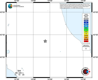 Mappa MCS - territori località