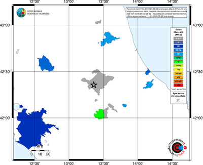 Mappa MCS - territori comuni