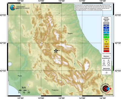 Mappa MCS - località