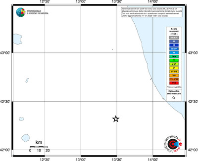 Mappa MCS - territori località