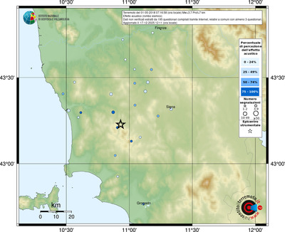 Mappa comuni con almeno 3 questionari