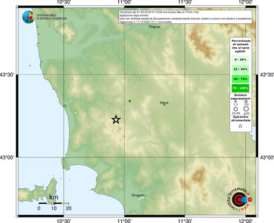 Mappa comuni con almeno 3 questionari