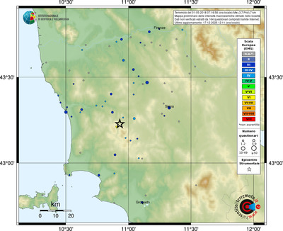 Mappa EMS - località
