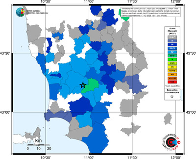 Mappa MCS - territori comuni