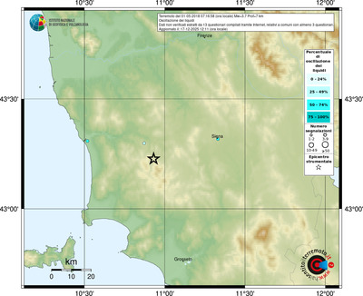 Mappa comuni con almeno 3 questionari