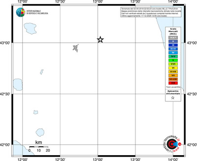 Mappa MCS - territori località