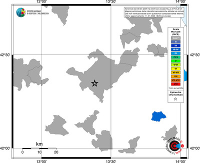 Mappa MCS - territori comuni