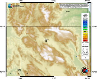 Mappa MCS - località
