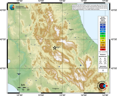 Mappa MCS - comuni