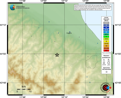 Mappa MCS - località