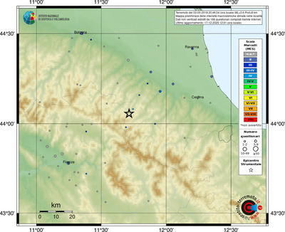 Mappa MCS - località