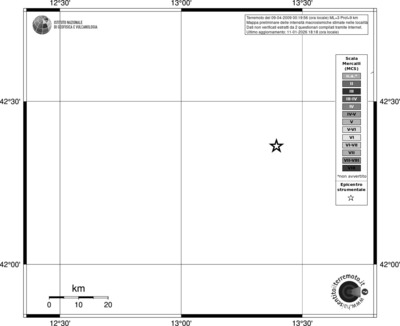 Mappa MCS - territori località