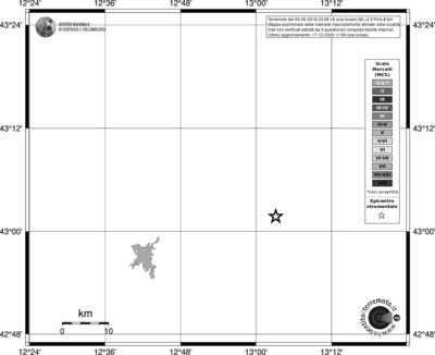 Mappa MCS - territori località
