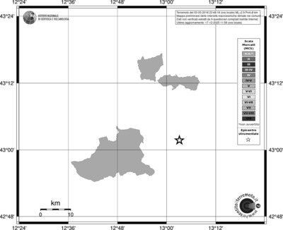Mappa MCS - territori comuni