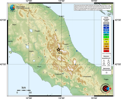 Mappa EMS - località