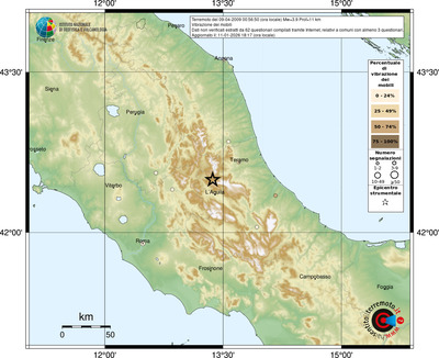 Mappa comuni con almeno 3 questionari