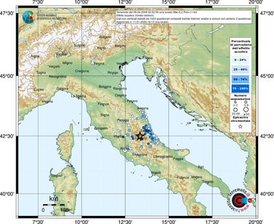 Mappa comuni con almeno 3 questionari