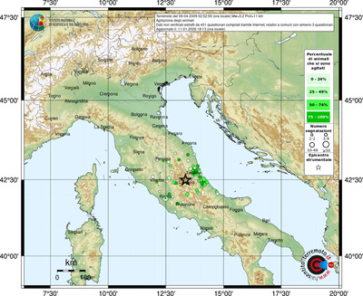 Mappa comuni con almeno 3 questionari