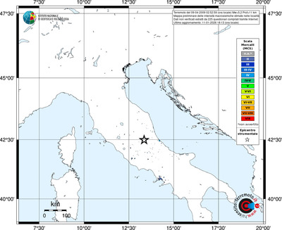 Mappa MCS - territori località