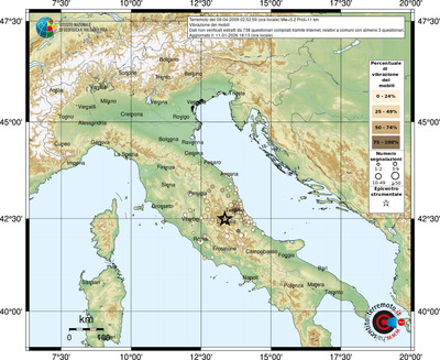 Mappa comuni con almeno 3 questionari