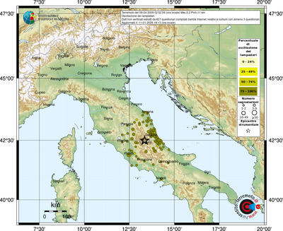 Mappa comuni con almeno 3 questionari