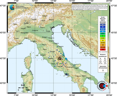 Mappa MCS - località