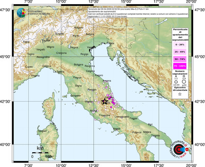Mappa comuni con almeno 3 questionari
