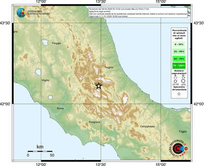 Mappa comuni con almeno 3 questionari