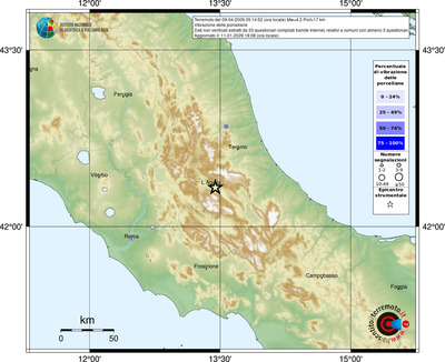 Mappa comuni con almeno 3 questionari