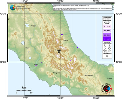 Mappa comuni con almeno 3 questionari