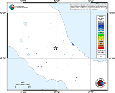 Mappa EMS - territori località