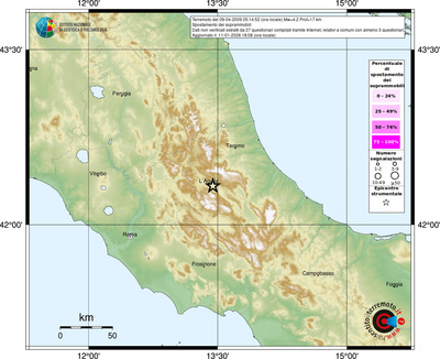 Mappa comuni con almeno 3 questionari