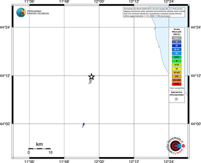 Mappa MCS - territori località
