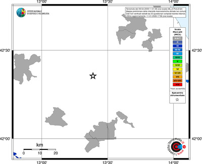 Mappa MCS - territori comuni