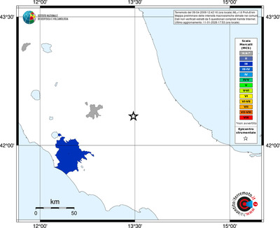 Mappa MCS - territori comuni