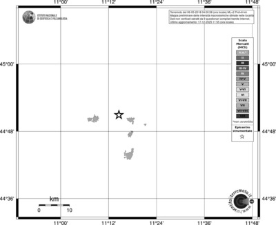 Mappa MCS - territori località
