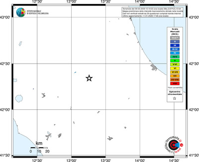 Mappa MCS - territori località