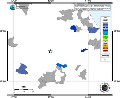 Mappa MCS - territori comuni