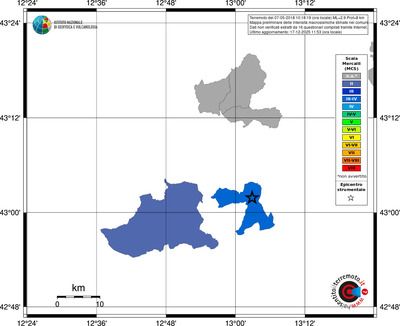 Mappa MCS - territori comuni
