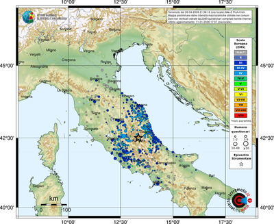 Mappa EMS - comuni