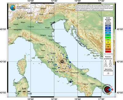 Mappa EMS - località