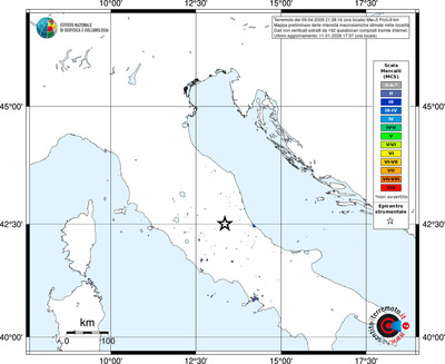 Mappa MCS - territori località
