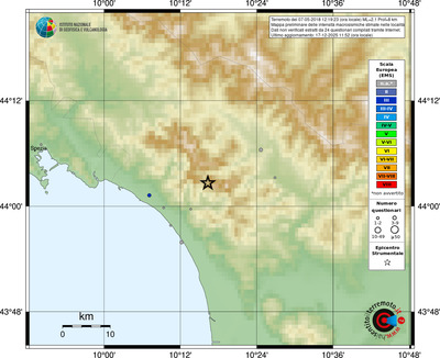 Mappa EMS - località