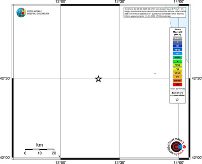 Mappa MCS - territori località