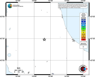Mappa MCS - territori località