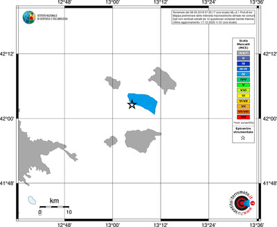 Mappa MCS - territori comuni