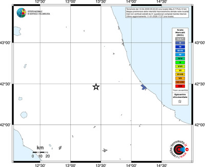 Mappa MCS - territori località