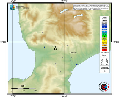 Mappa EMS - località